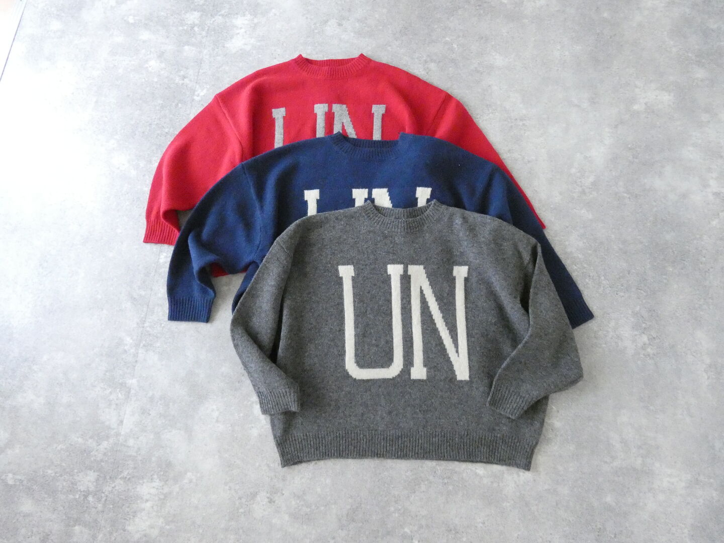 ichi(イチ) シェットランドウールプルオーバー「UN」の商品画像3