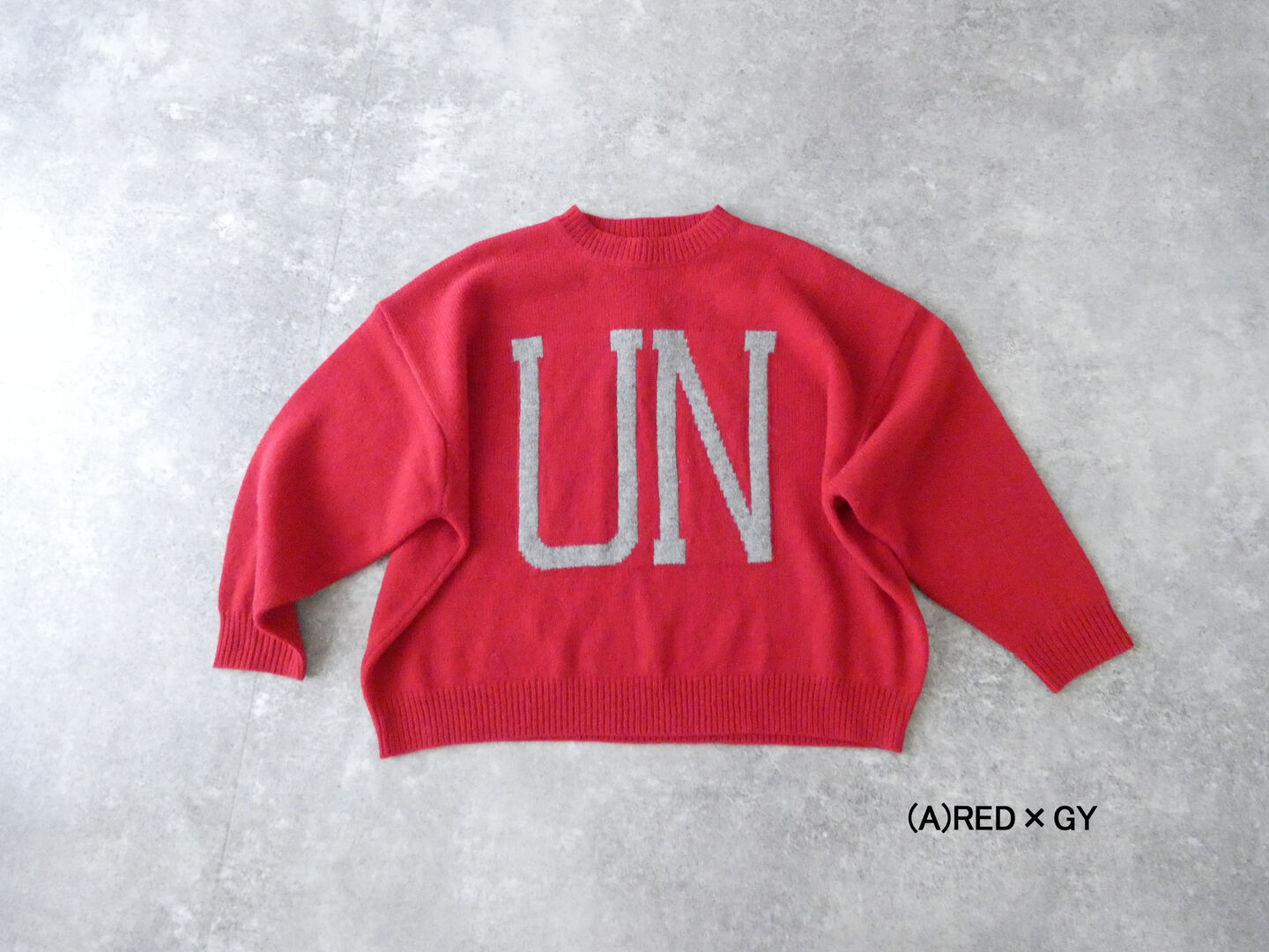 ichi(イチ) シェットランドウールプルオーバー「UN」の商品画像42