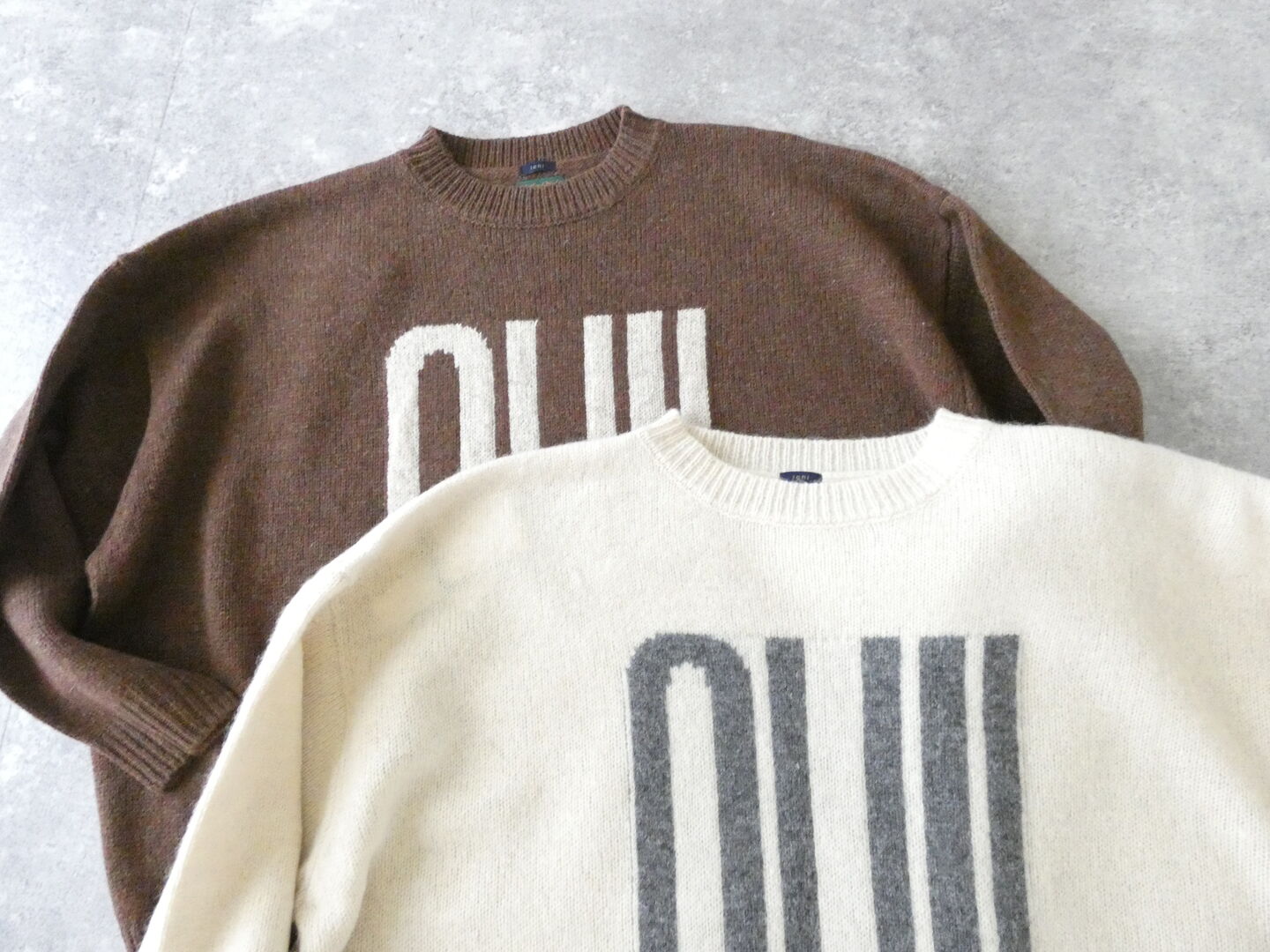 ichi(イチ) シェットランドウール PULLOVER「OUI!」の商品画像10