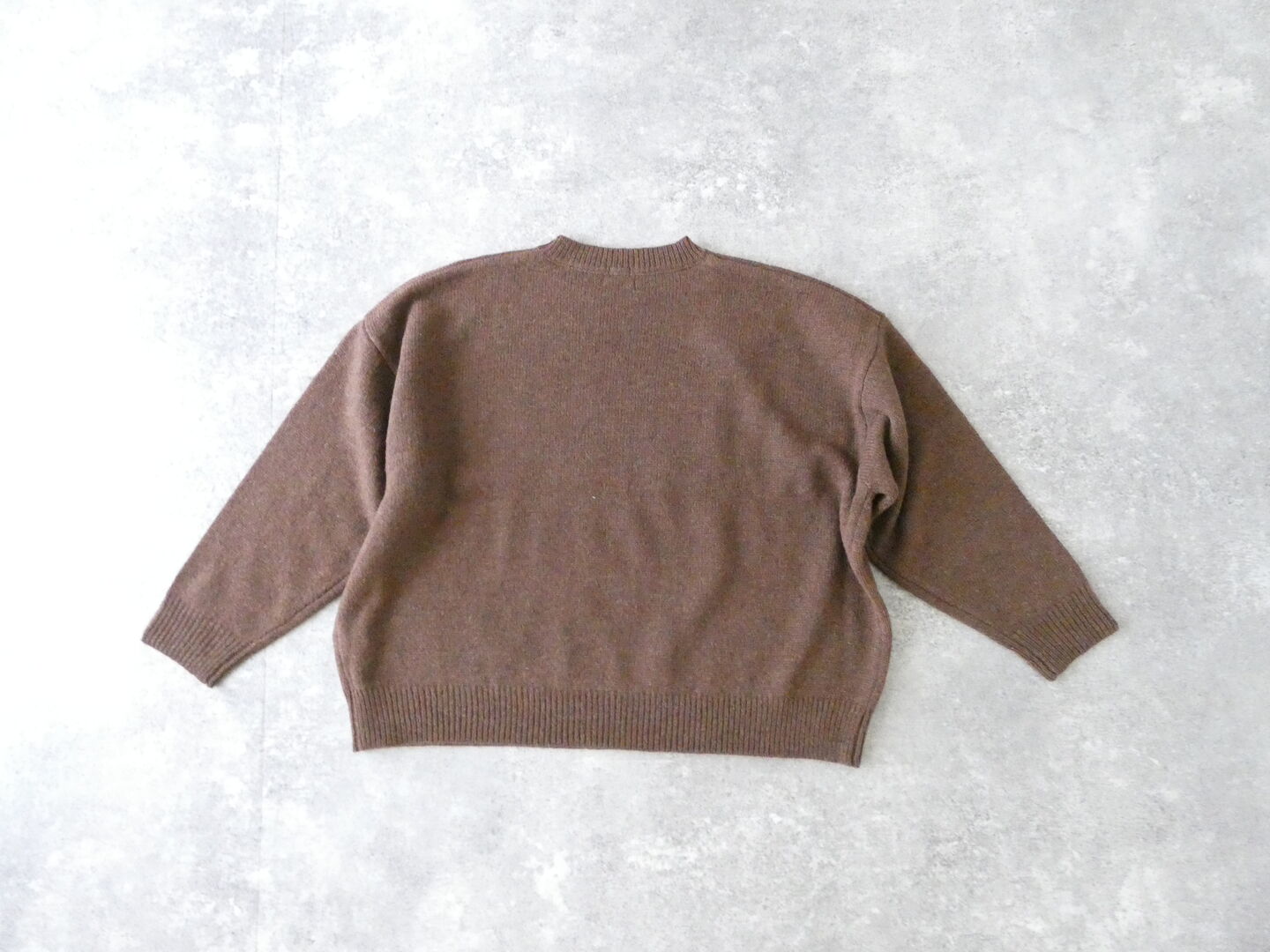 ichi(イチ) シェットランドウール PULLOVER「OUI!」の商品画像12