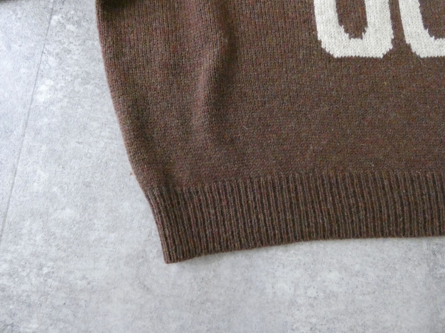 ichi(イチ) シェットランドウール PULLOVER「OUI!」の商品画像22