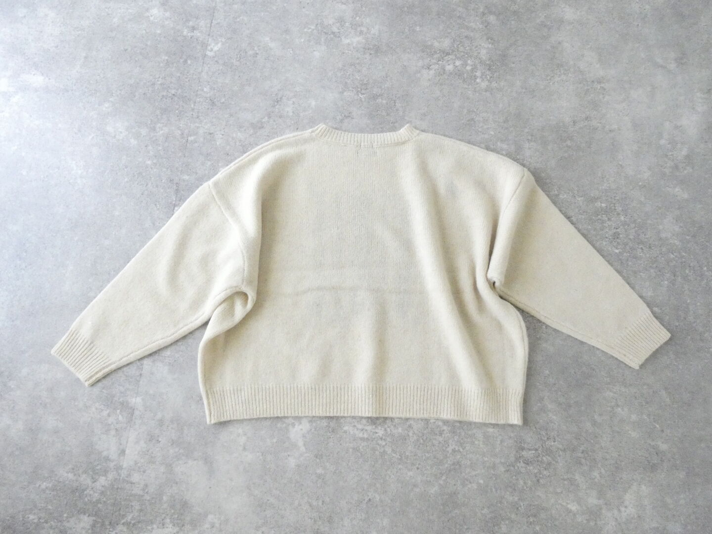 ichi(イチ) シェットランドウール PULLOVER「OUI!」の商品画像29