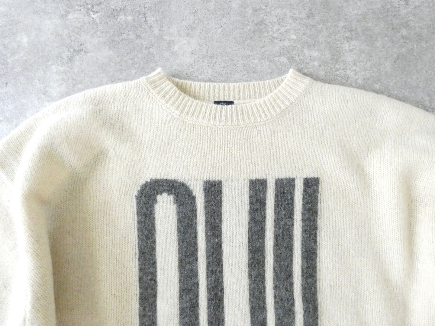 ichi(イチ) シェットランドウール PULLOVER「OUI!」の商品画像30