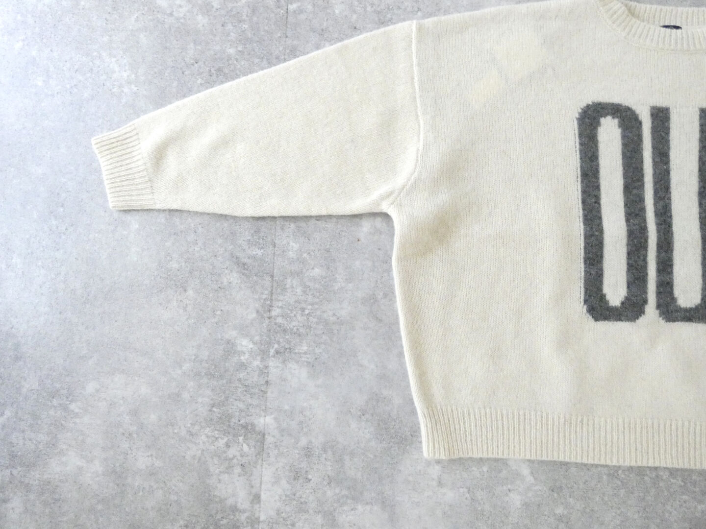 ichi(イチ) シェットランドウール PULLOVER「OUI!」の商品画像31