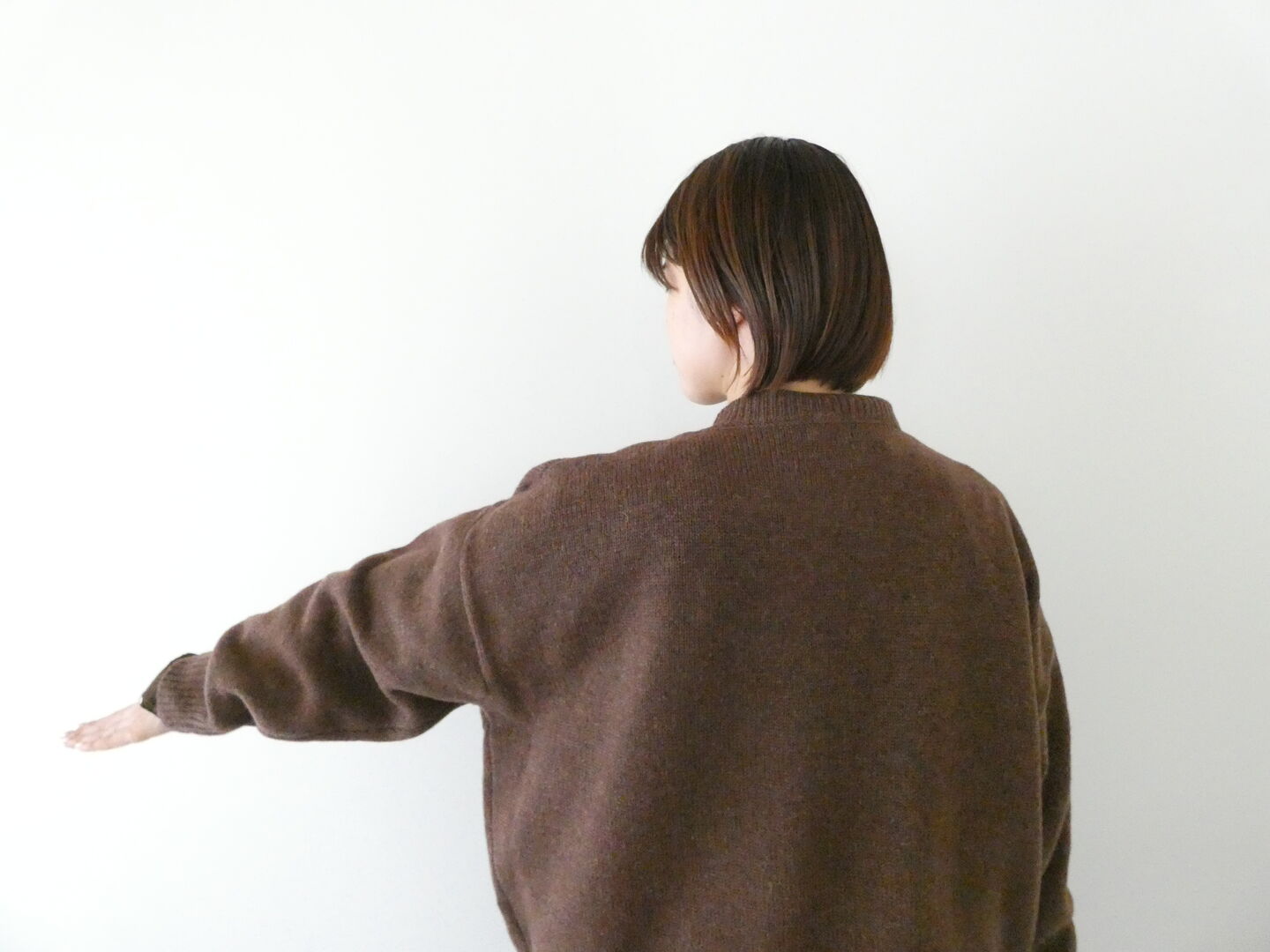 ichi(イチ) シェットランドウール PULLOVER「OUI!」の商品画像5