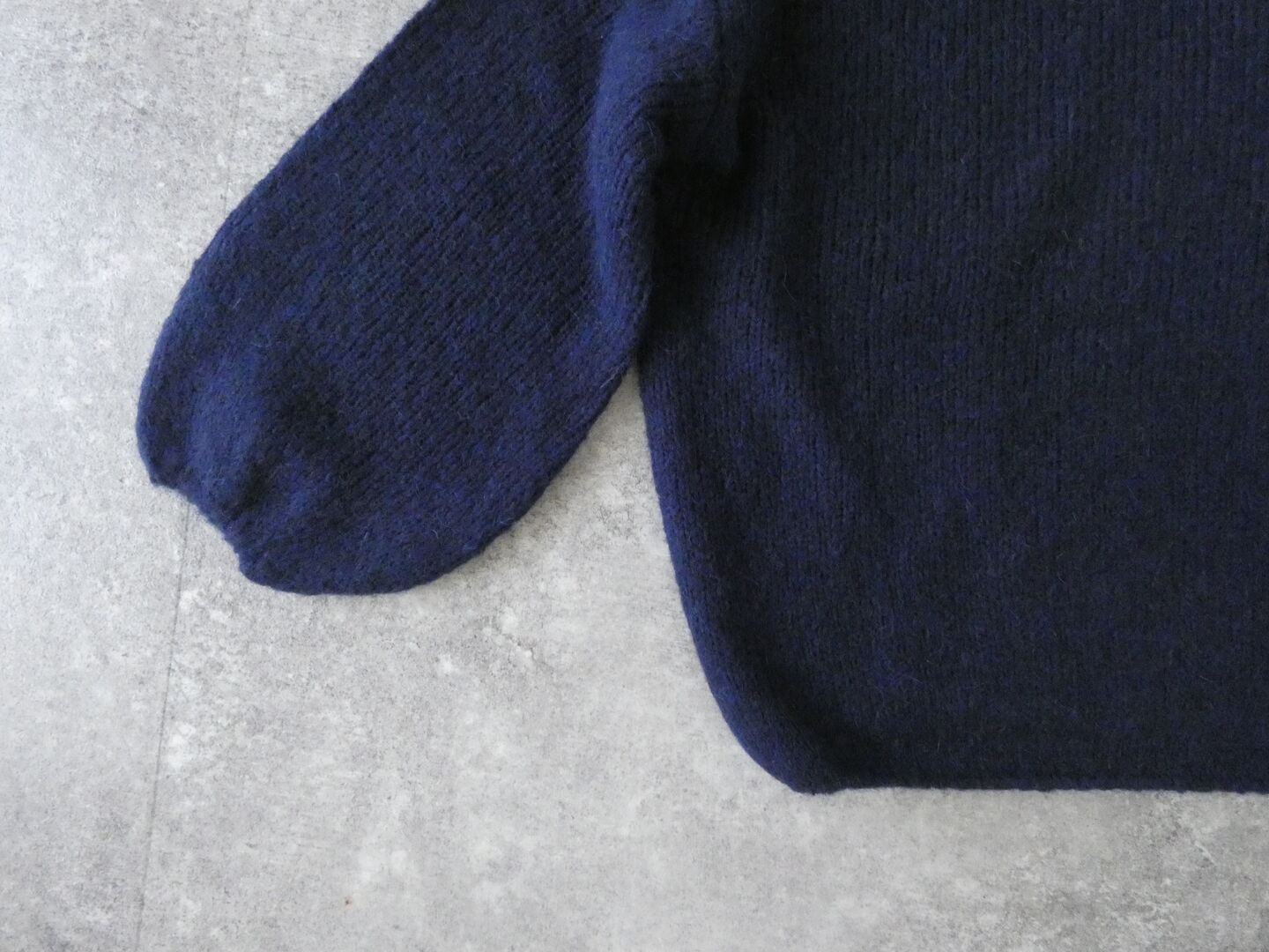 ichi(イチ) ウールアルパカショート丈プルオーバーの商品画像22