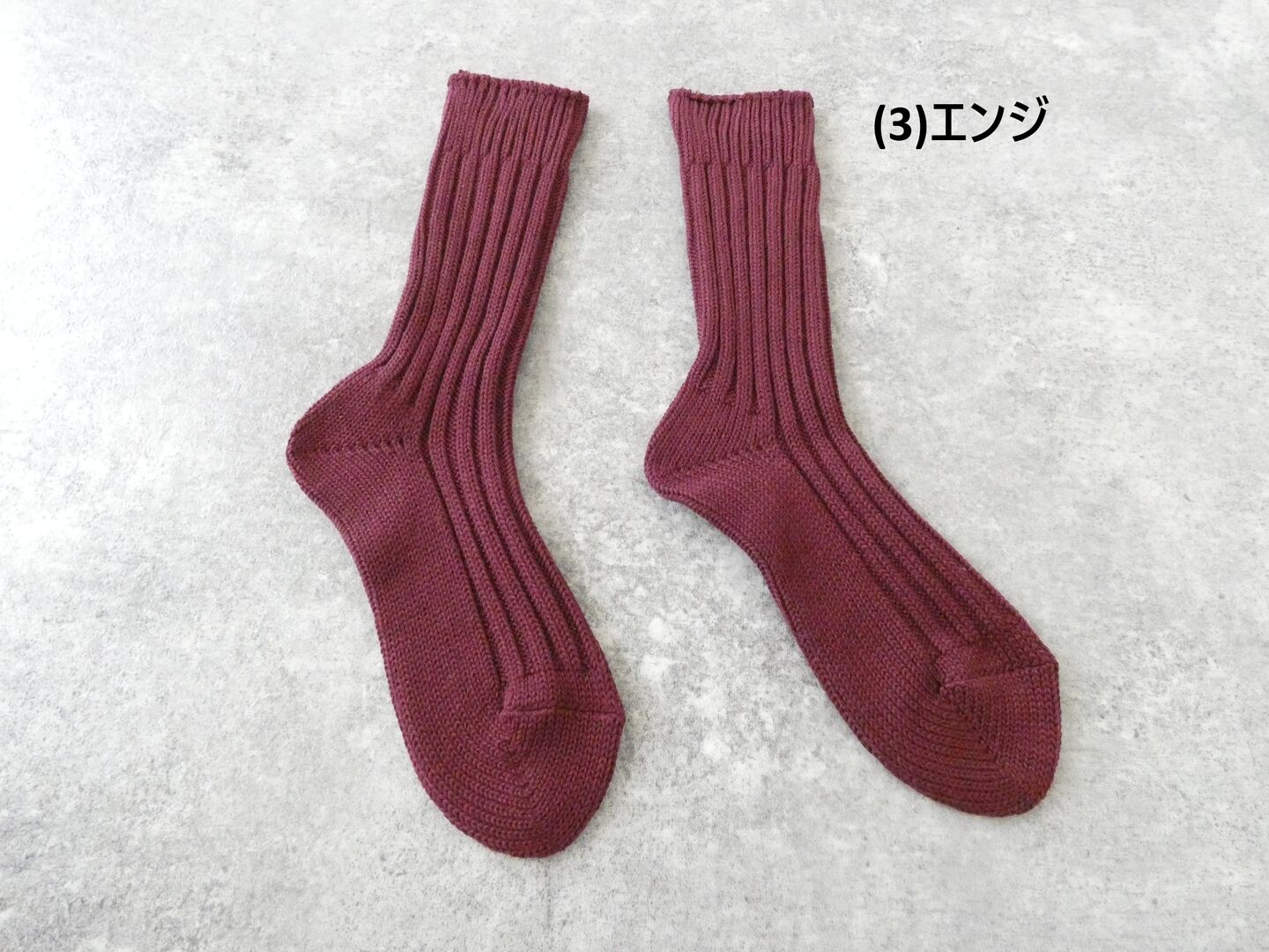 homspun(ホームスパン) コットンウールソックスの商品画像56