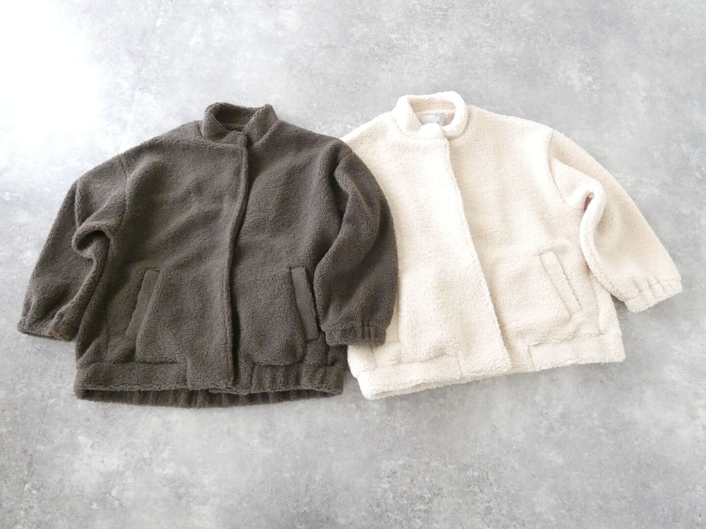 SOUFFLE ボアスタンダードコクーンブルゾンの商品画像2