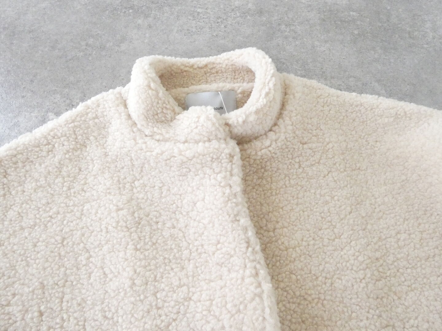 SOUFFLE ボアスタンダードコクーンブルゾンの商品画像30