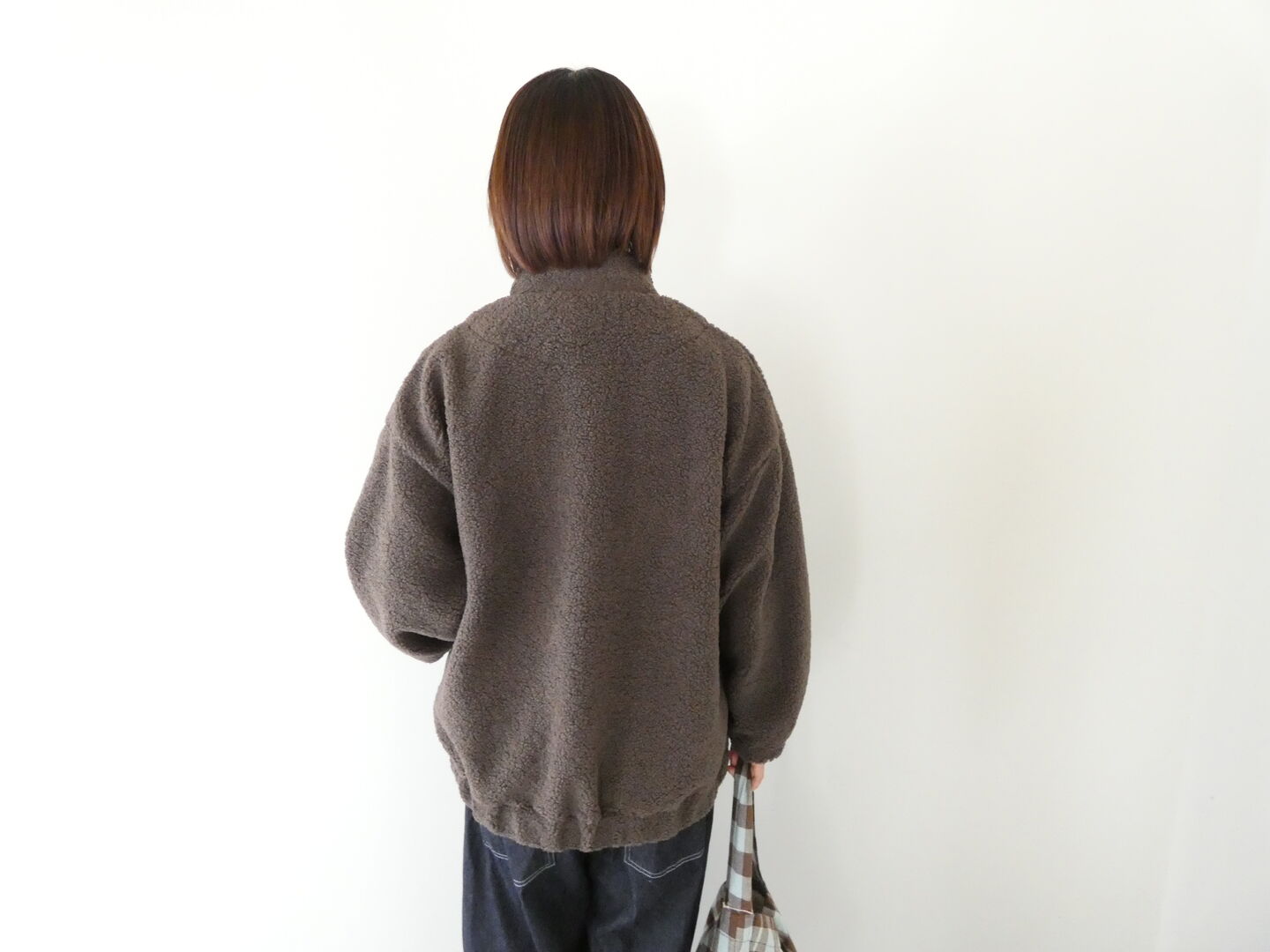 SOUFFLE ボアスタンダードコクーンブルゾンの商品画像9