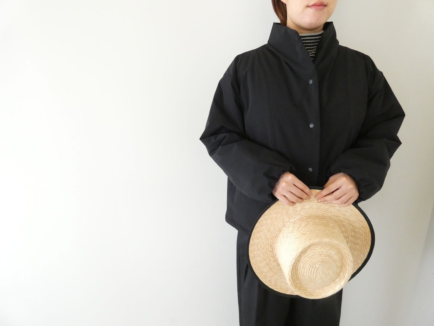 SOUFFLE パティングアウター スタンドカラージャケットの商品画像8