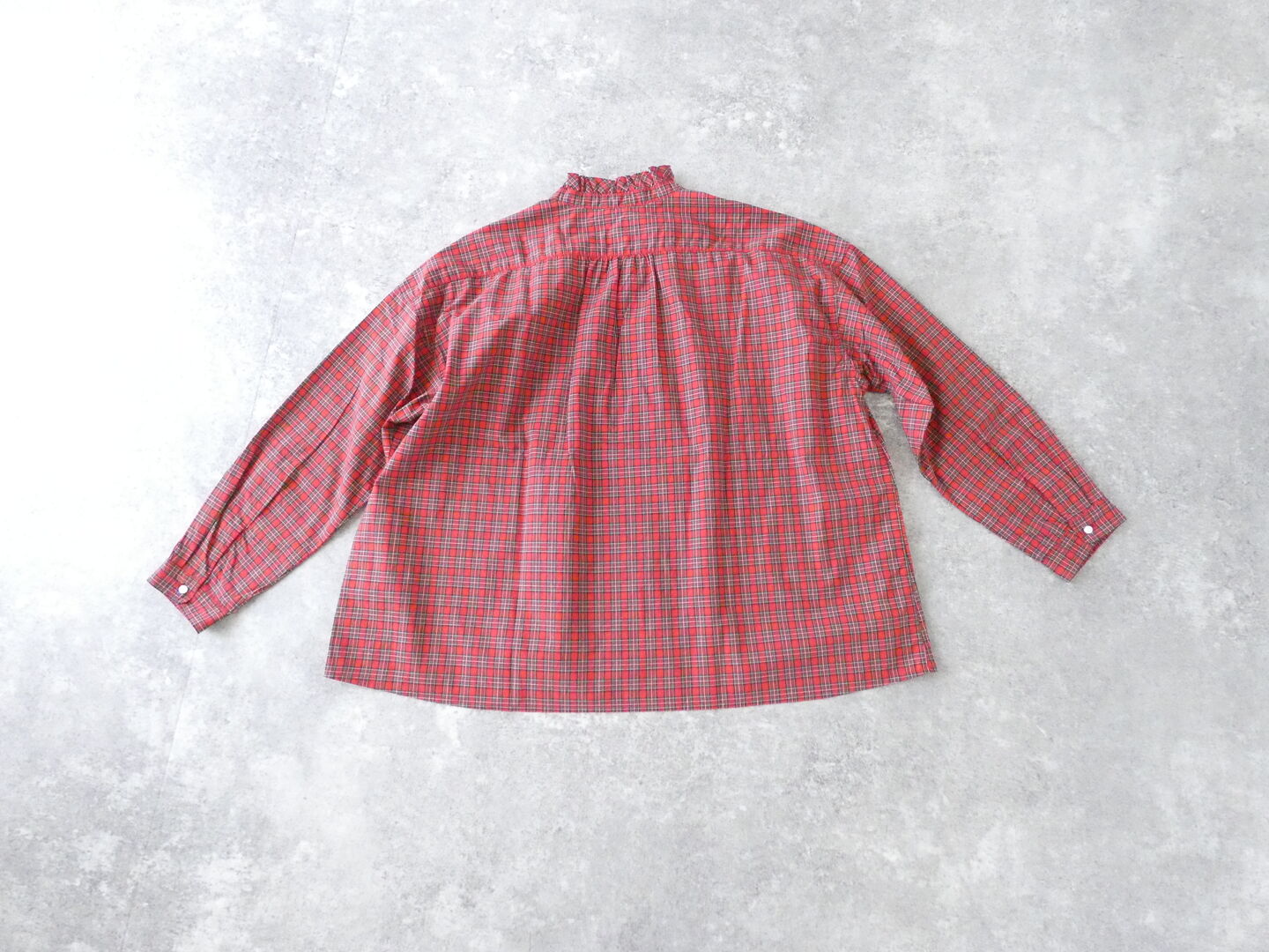 NATURAL LAUNDRY(ナチュラルランドリー) タータン フリルシャツの商品画像11
