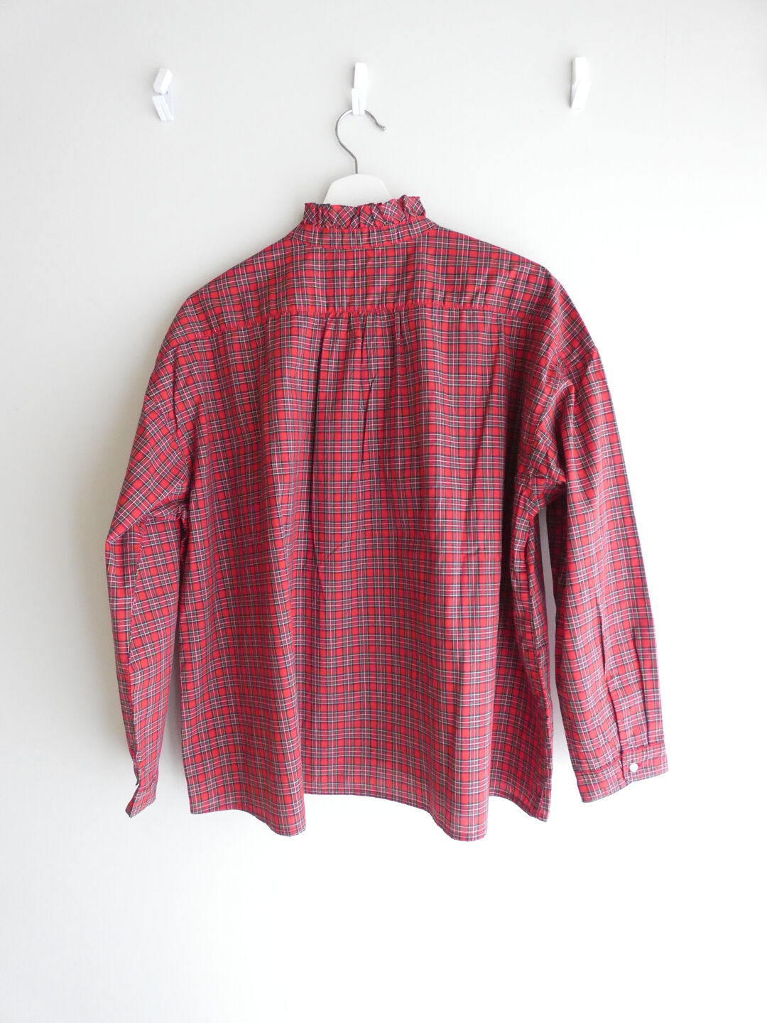 NATURAL LAUNDRY(ナチュラルランドリー) タータン フリルシャツの商品画像13