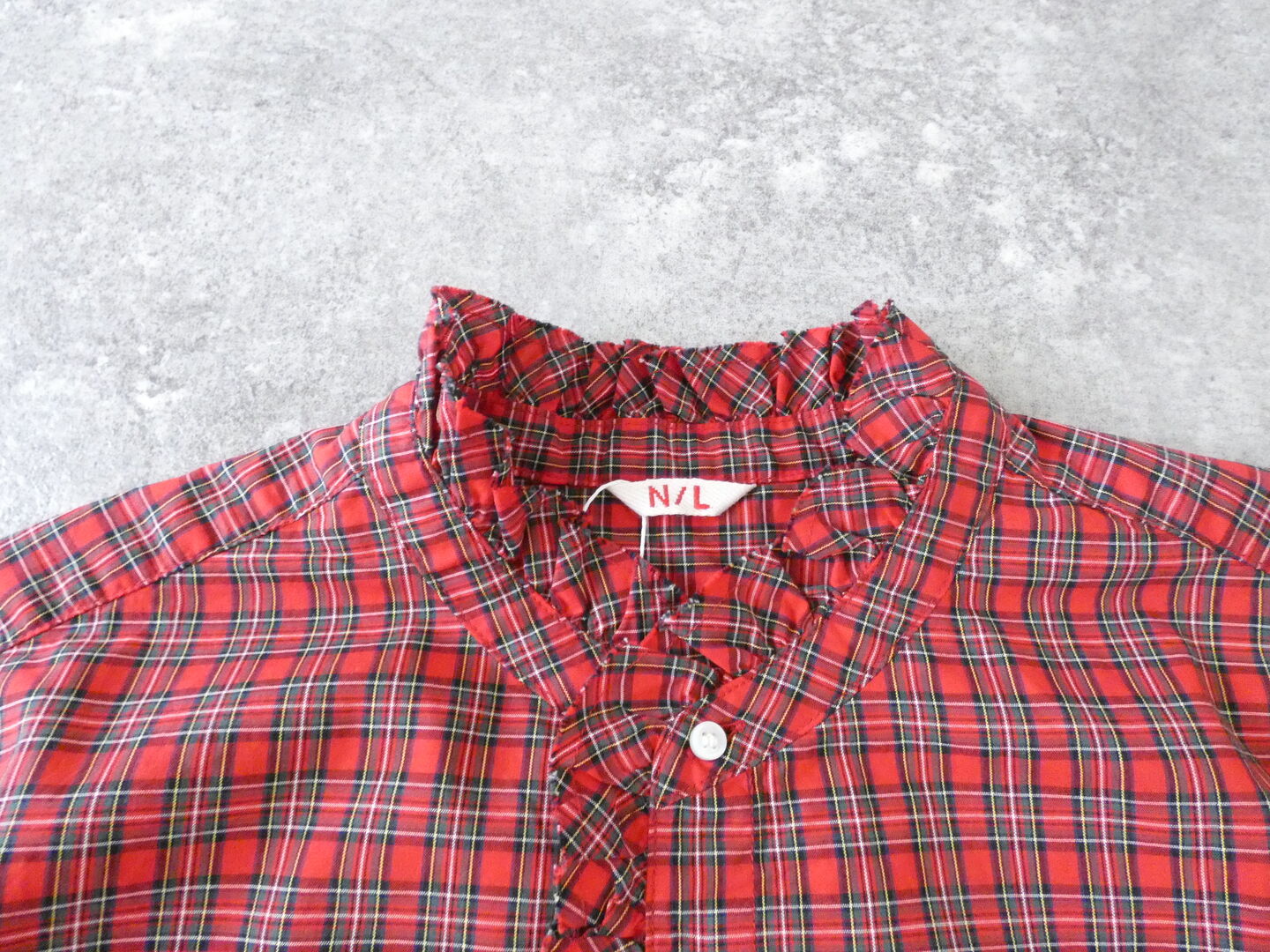 NATURAL LAUNDRY(ナチュラルランドリー) タータン フリルシャツの商品画像21