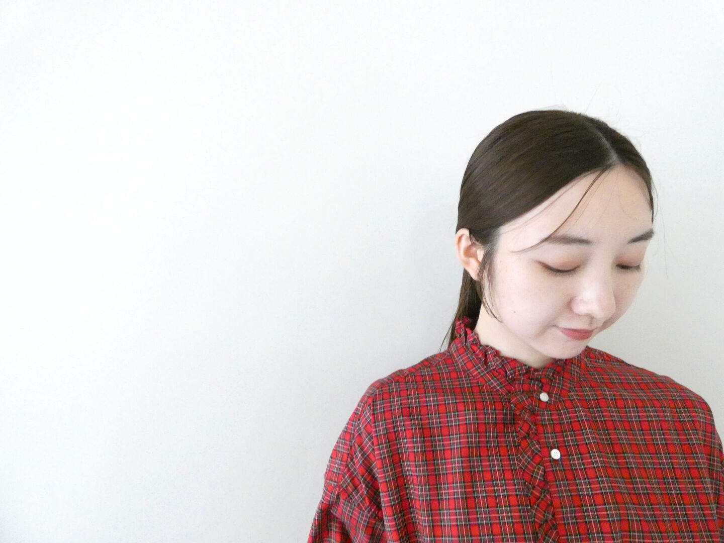 NATURAL LAUNDRY(ナチュラルランドリー) タータン フリルシャツの商品画像6