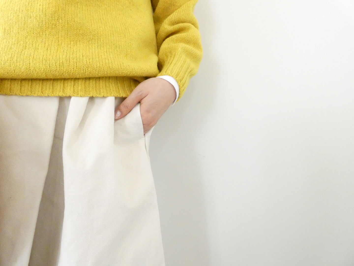 grin(グリン) ダックロングラップスカートの商品画像3