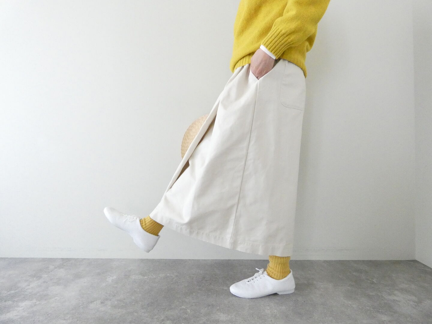 grin(グリン) ダックロングラップスカートの商品画像8