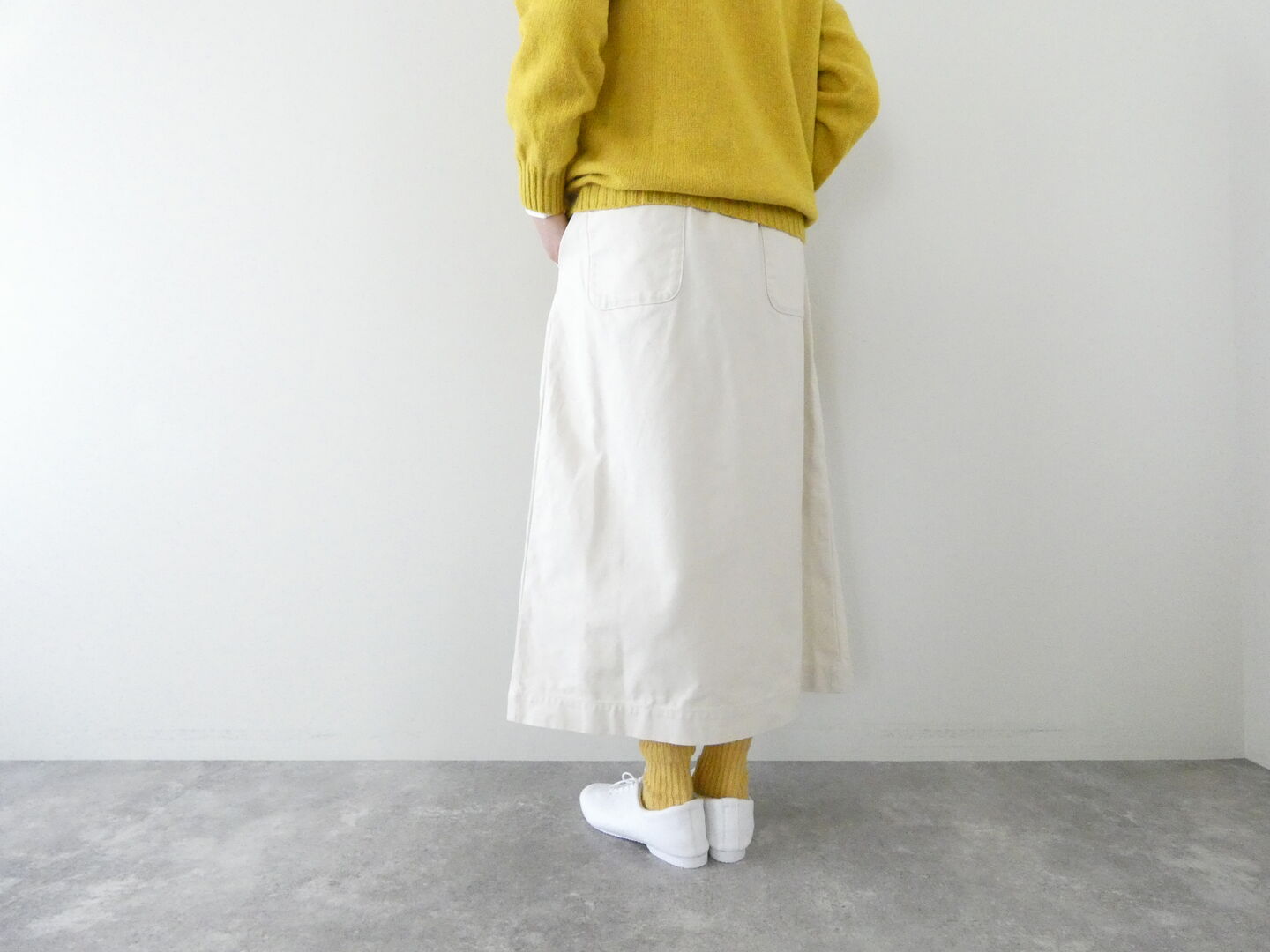 grin(グリン) ダックロングラップスカートの商品画像9