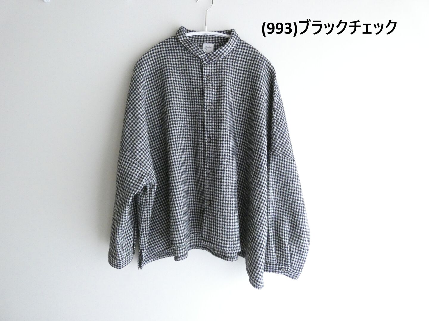 grin(グリン) ウールタータンチェックウインドシャツの商品画像28