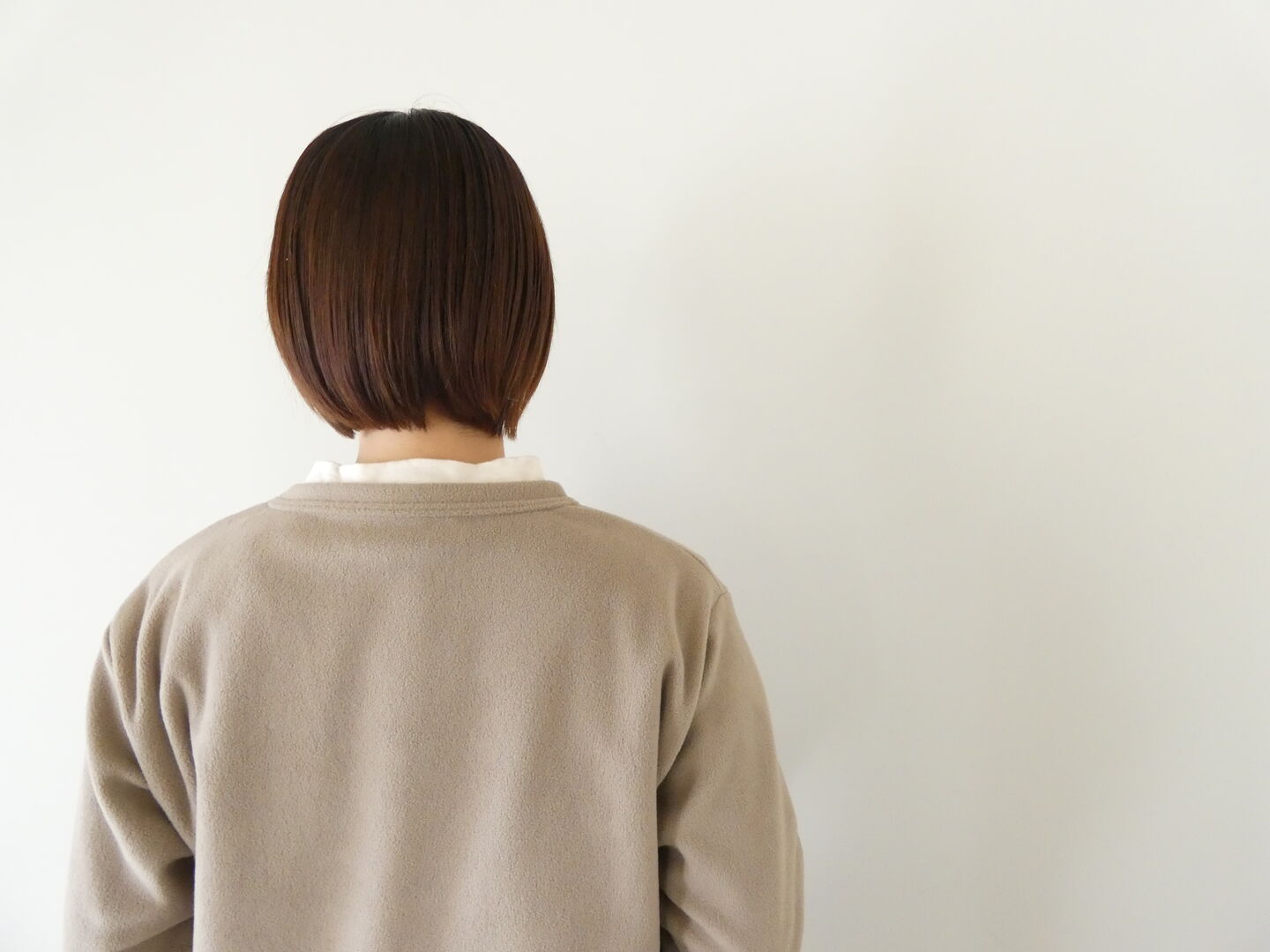 快晴堂(かいせいどう) HAYATE・軽くあたたかいインナーフリース 水玉ポケット・クルーネックプルオーバーの商品画像5