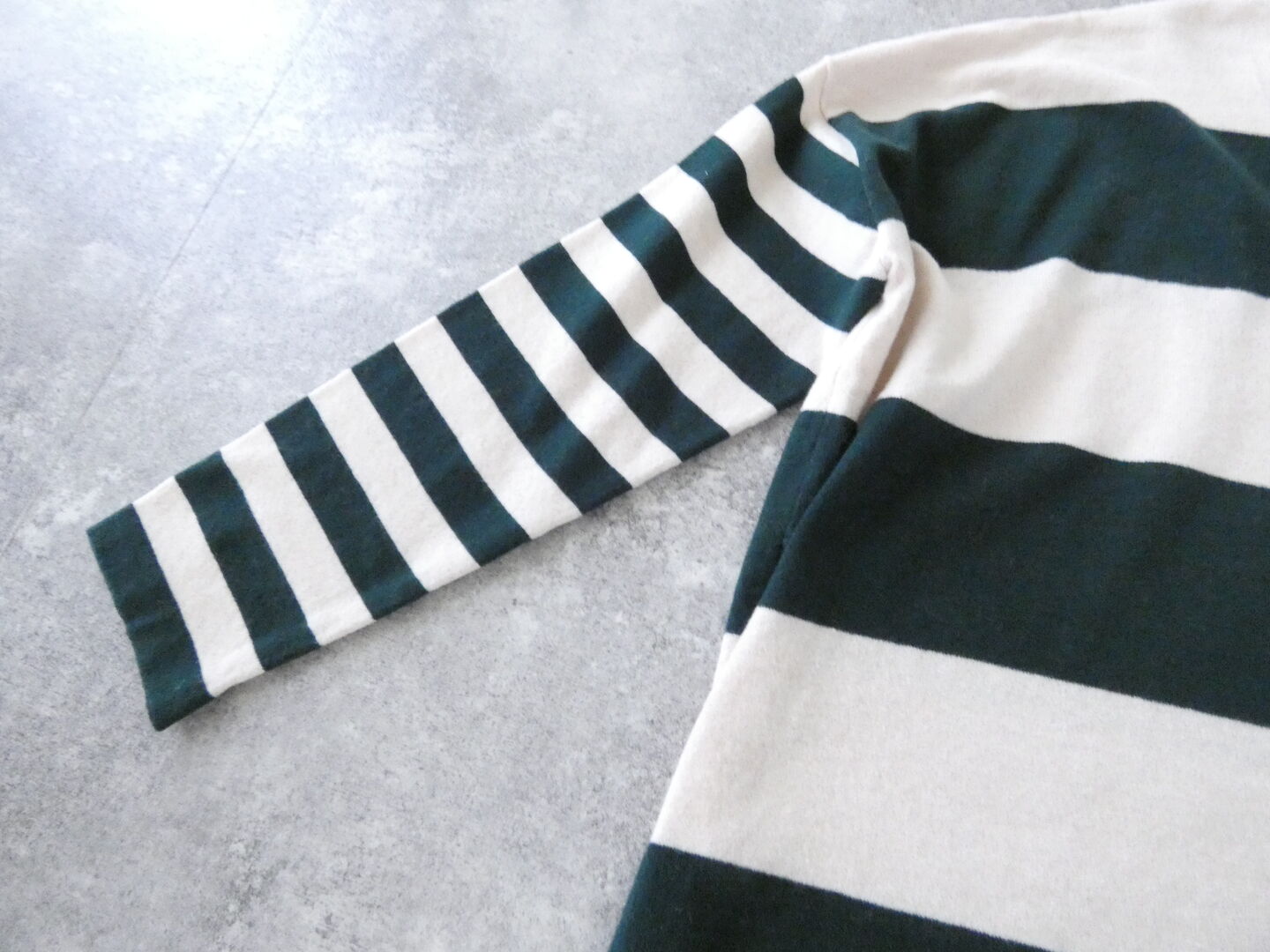 mao made(マオメイド) MIX BORDER ワイドニットTEEの商品画像46