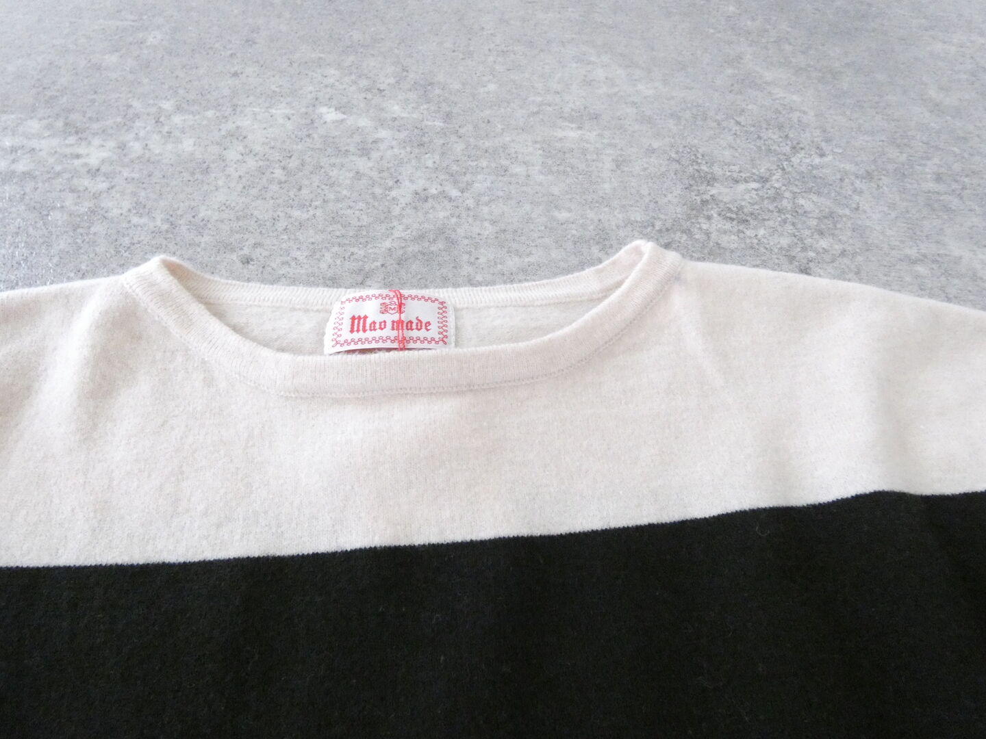 mao made(マオメイド) MIX BORDER ワイドニットTEEの商品画像59