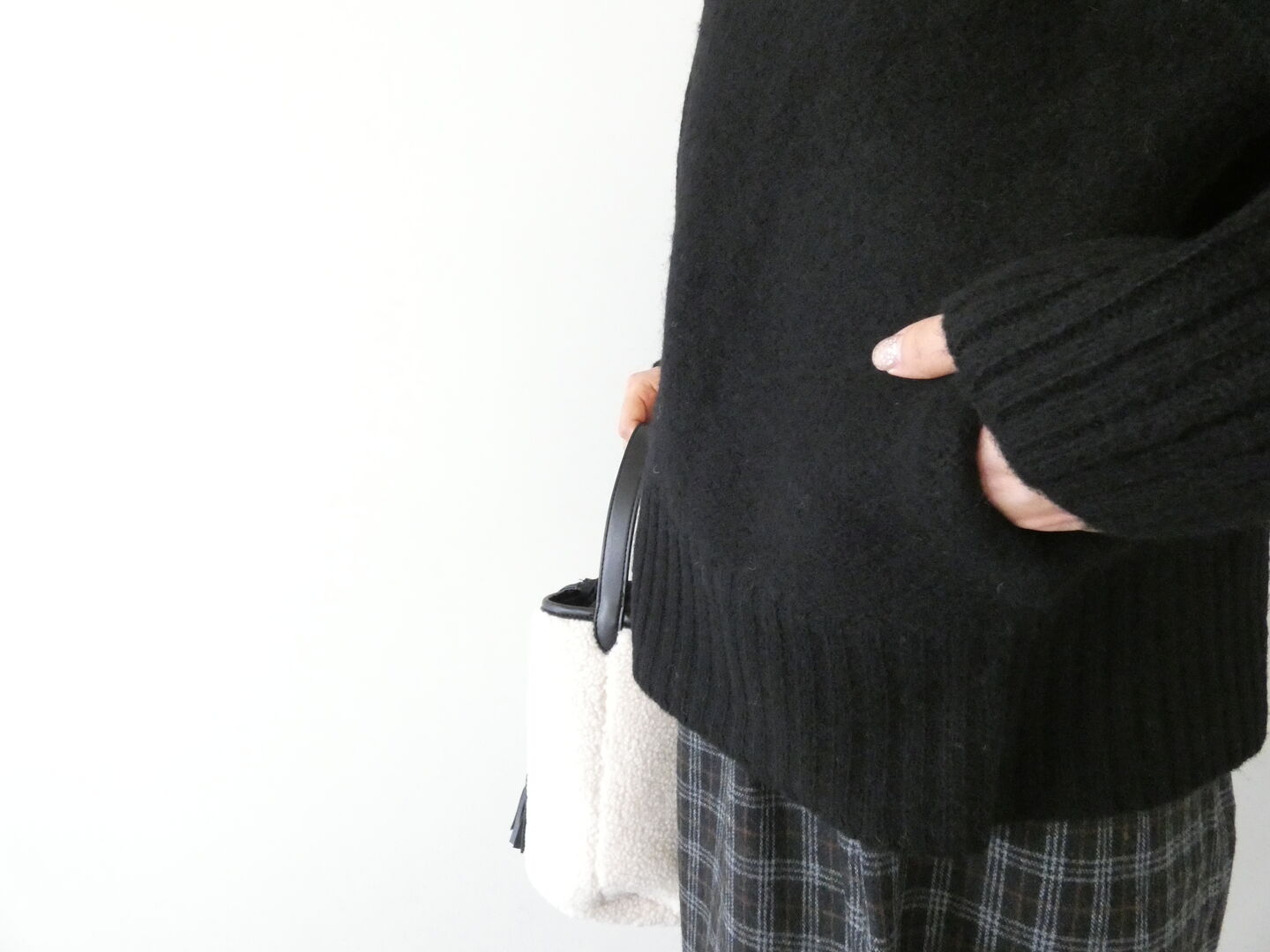 mao made(マオメイド) クルーネックダブルジップブルゾンの商品画像5