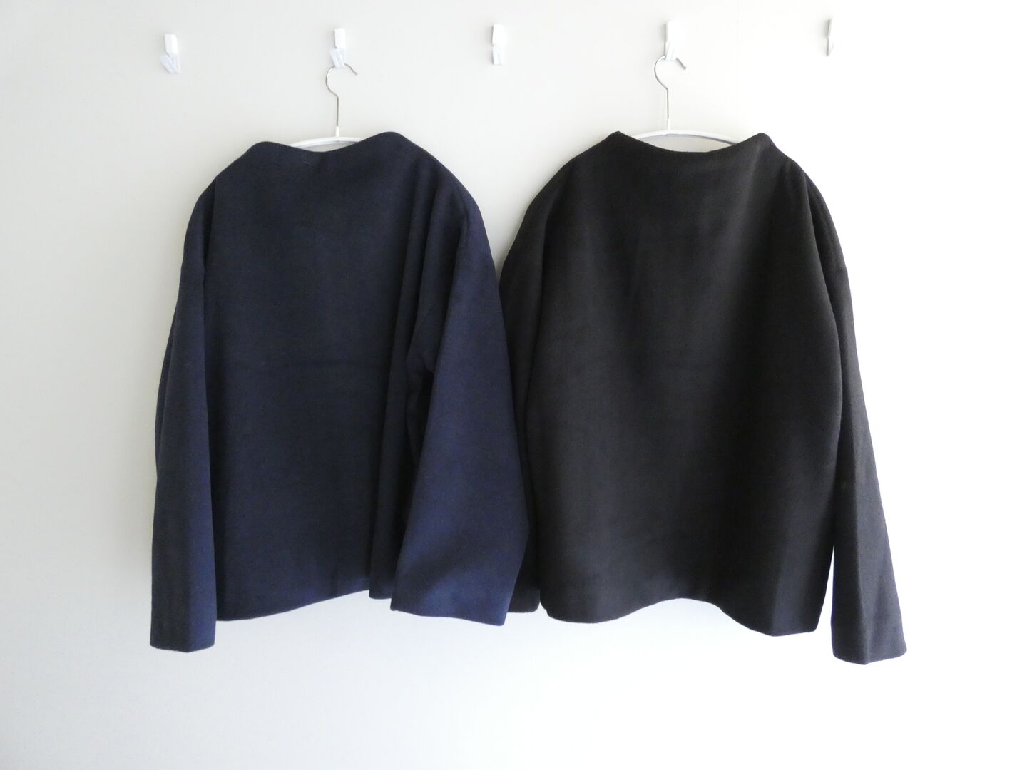 mao made(マオメイド) いつものウールブレンドモックネックジャケットの商品画像14