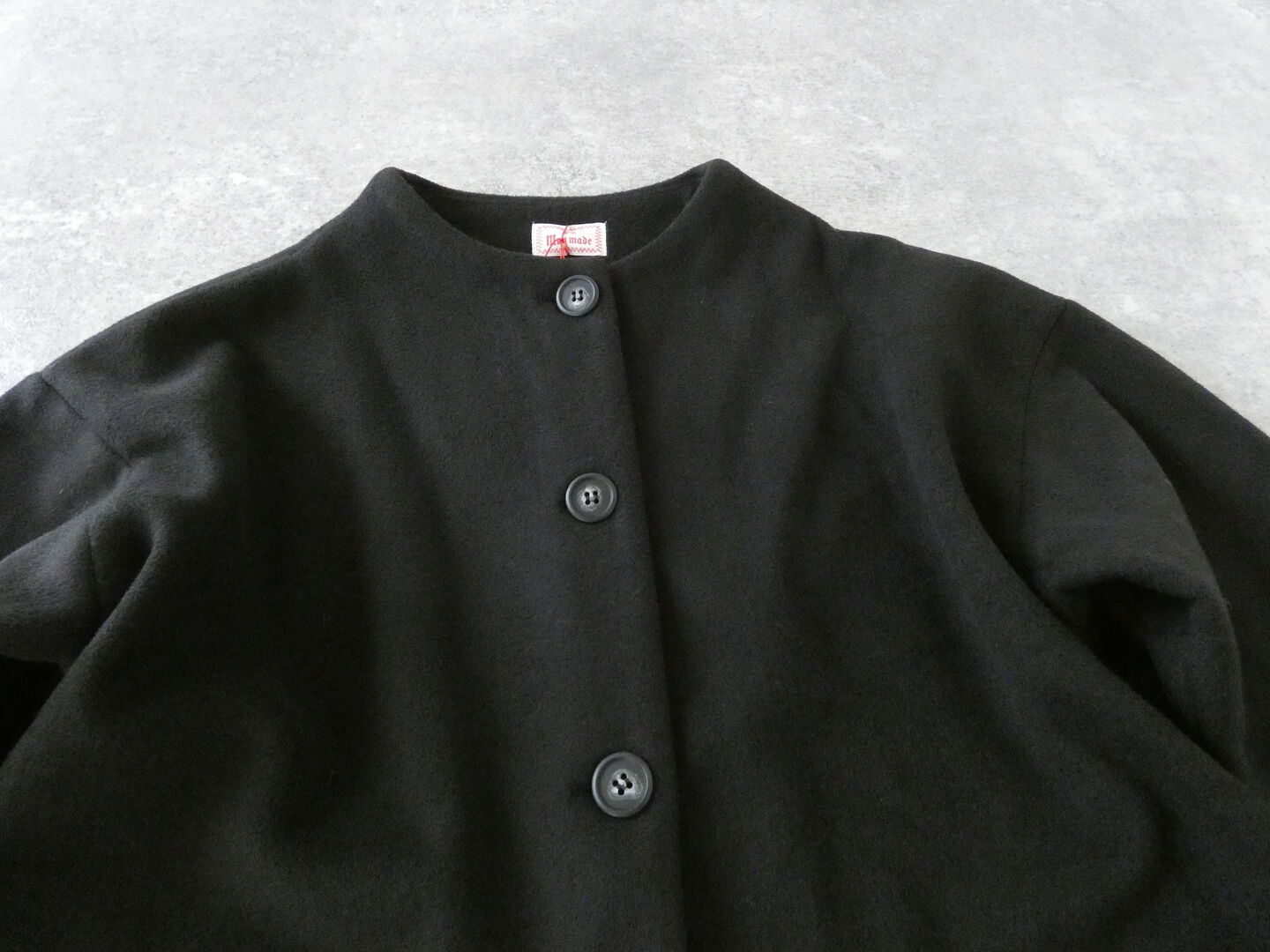 mao made(マオメイド) いつものウールブレンドモックネックジャケットの商品画像30