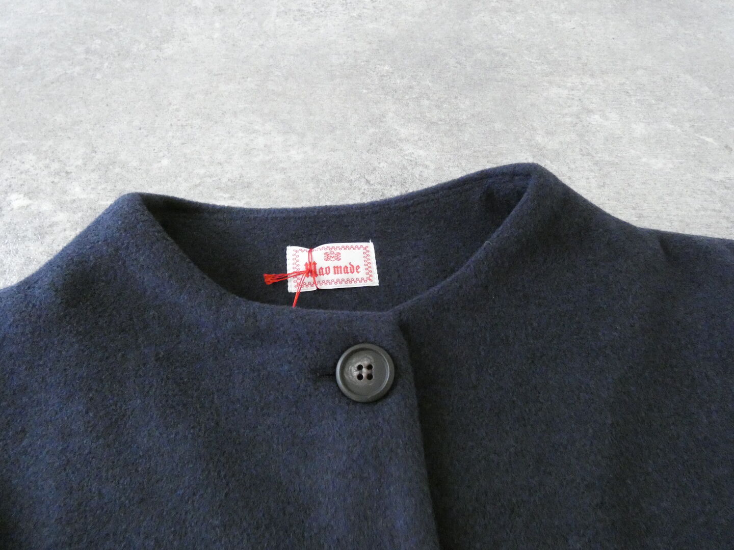 mao made(マオメイド) いつものウールブレンドモックネックジャケットの商品画像45