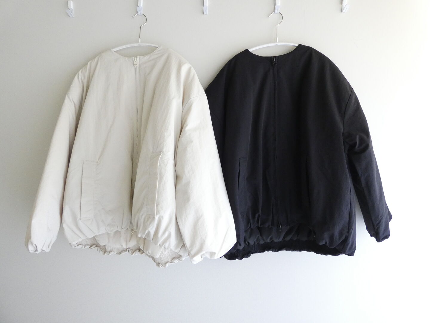 mao made(マオメイド) ノーカラーバルーンシルエットブルゾンの商品画像10