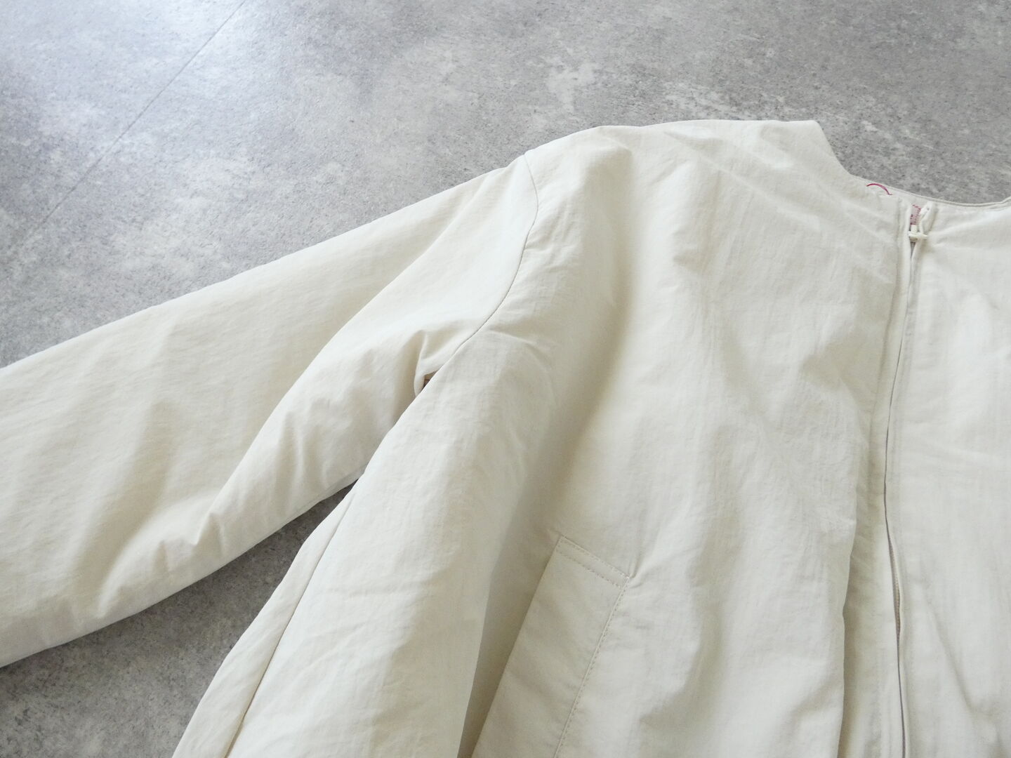 mao made(マオメイド) ノーカラーバルーンシルエットブルゾンの商品画像45