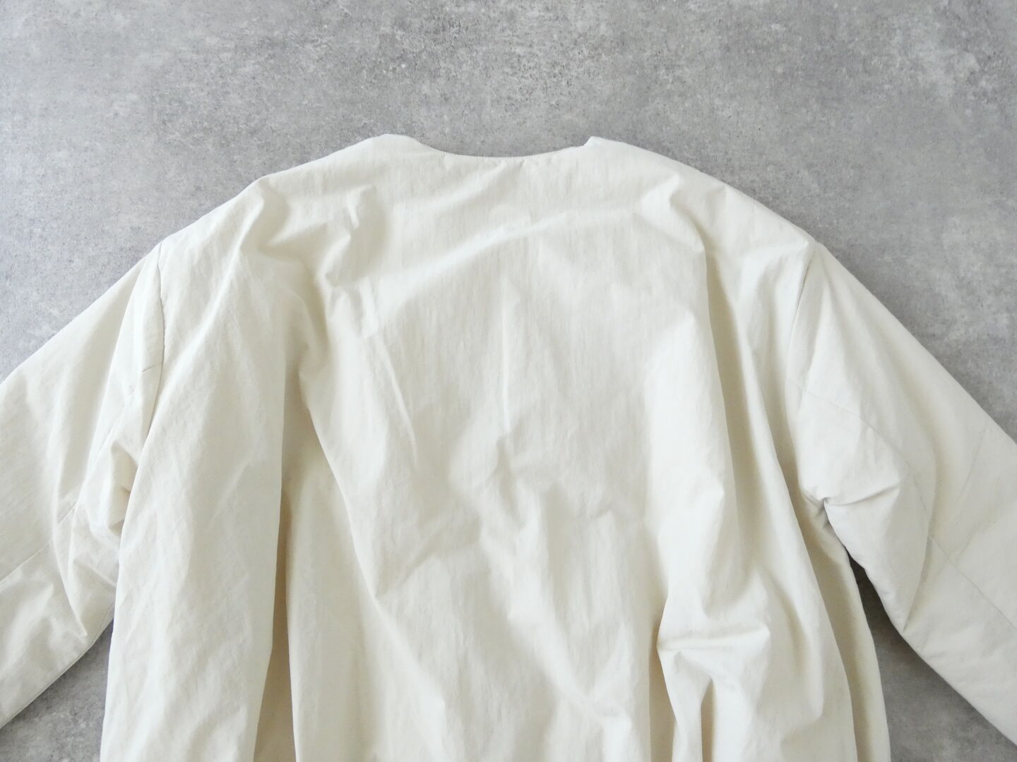 mao made(マオメイド) ノーカラーバルーンシルエットブルゾンの商品画像50
