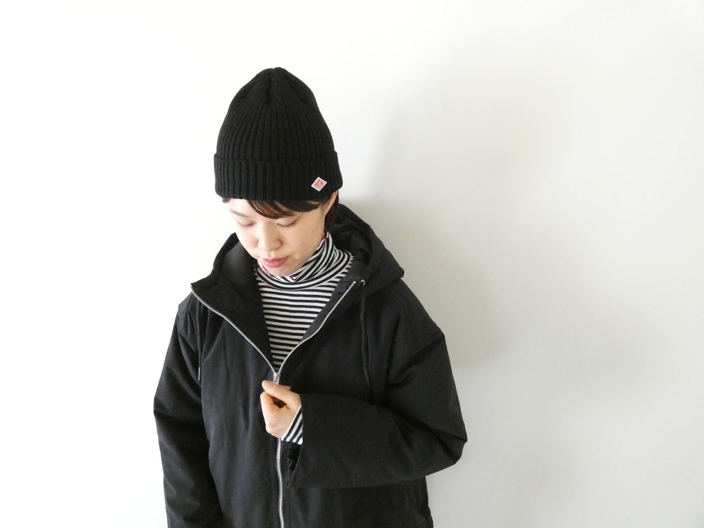 mao made(マオメイド) ほんのりAラインフード付きジャケットの商品画像3