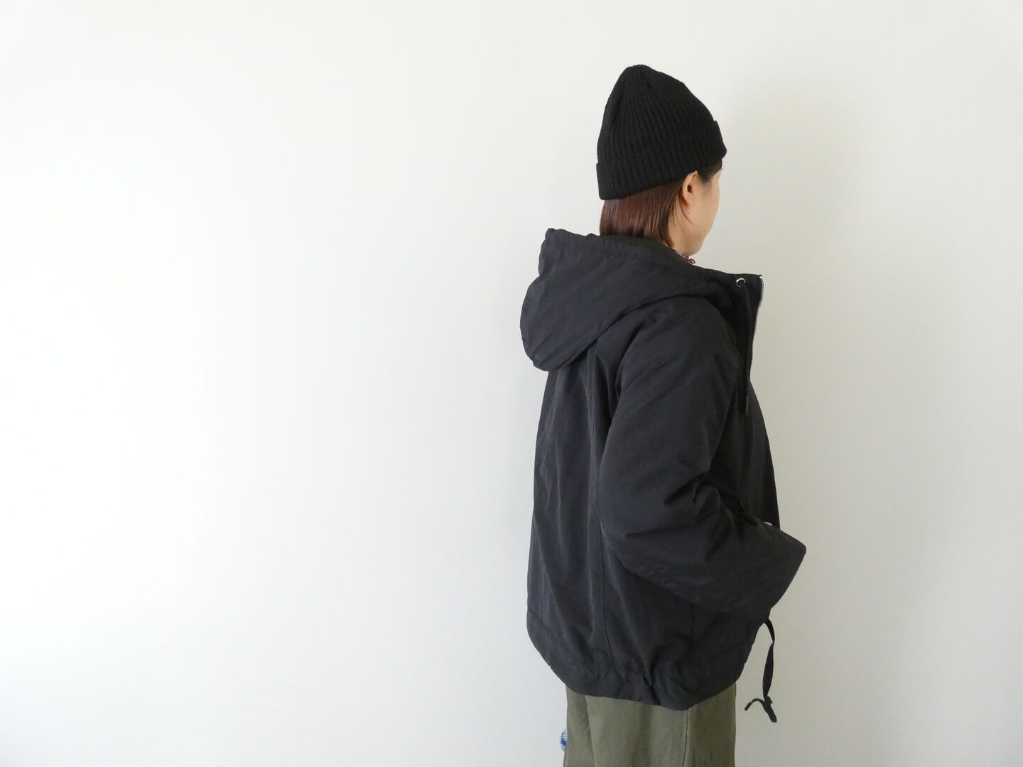 mao made(マオメイド) ほんのりAラインフード付きジャケットの商品画像8