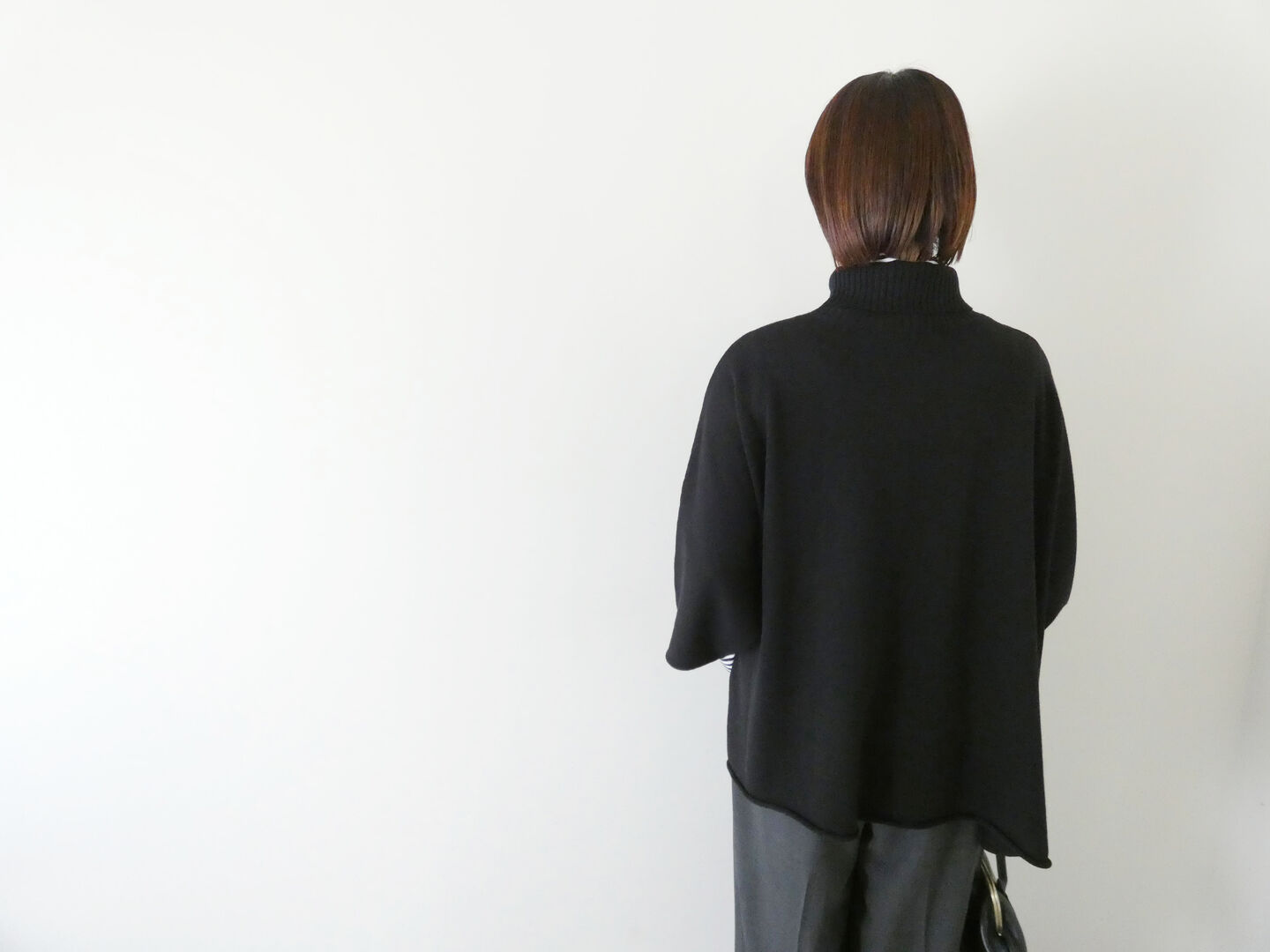mizuiro ind(ミズイロインド) poncho like high neck P/Oの商品画像4