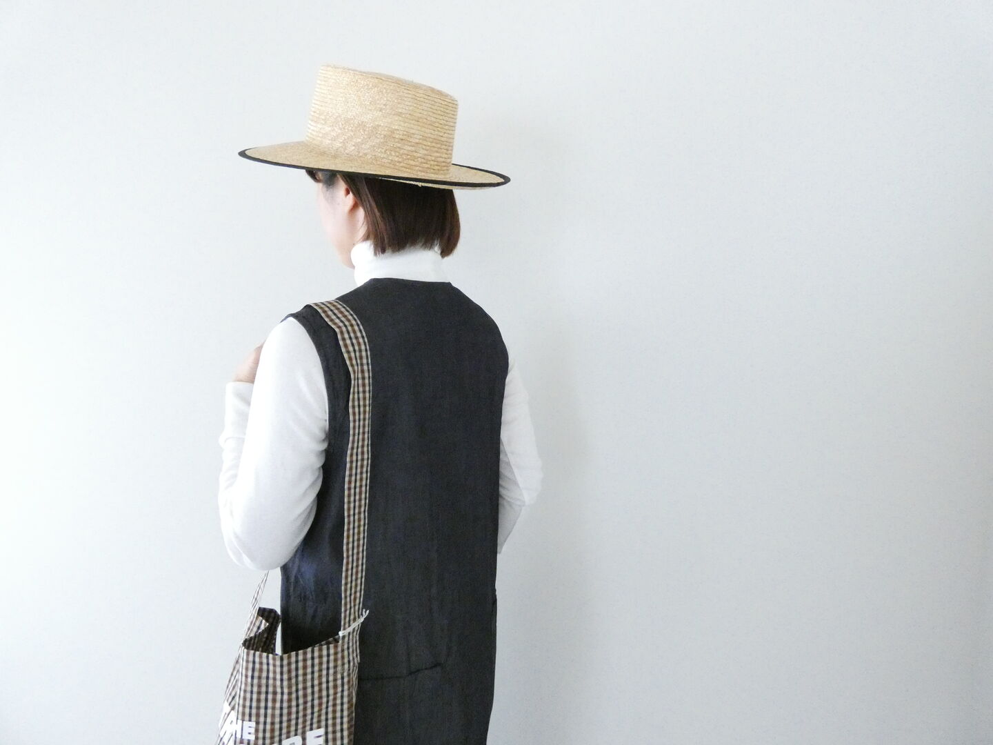 R&D.M.Co-(オールドマンズテーラー) G.C.C.TREASURE HUNTING ONE SHOULDER BAG コットン ガンクラブチェック ショルダーバッグの商品画像2