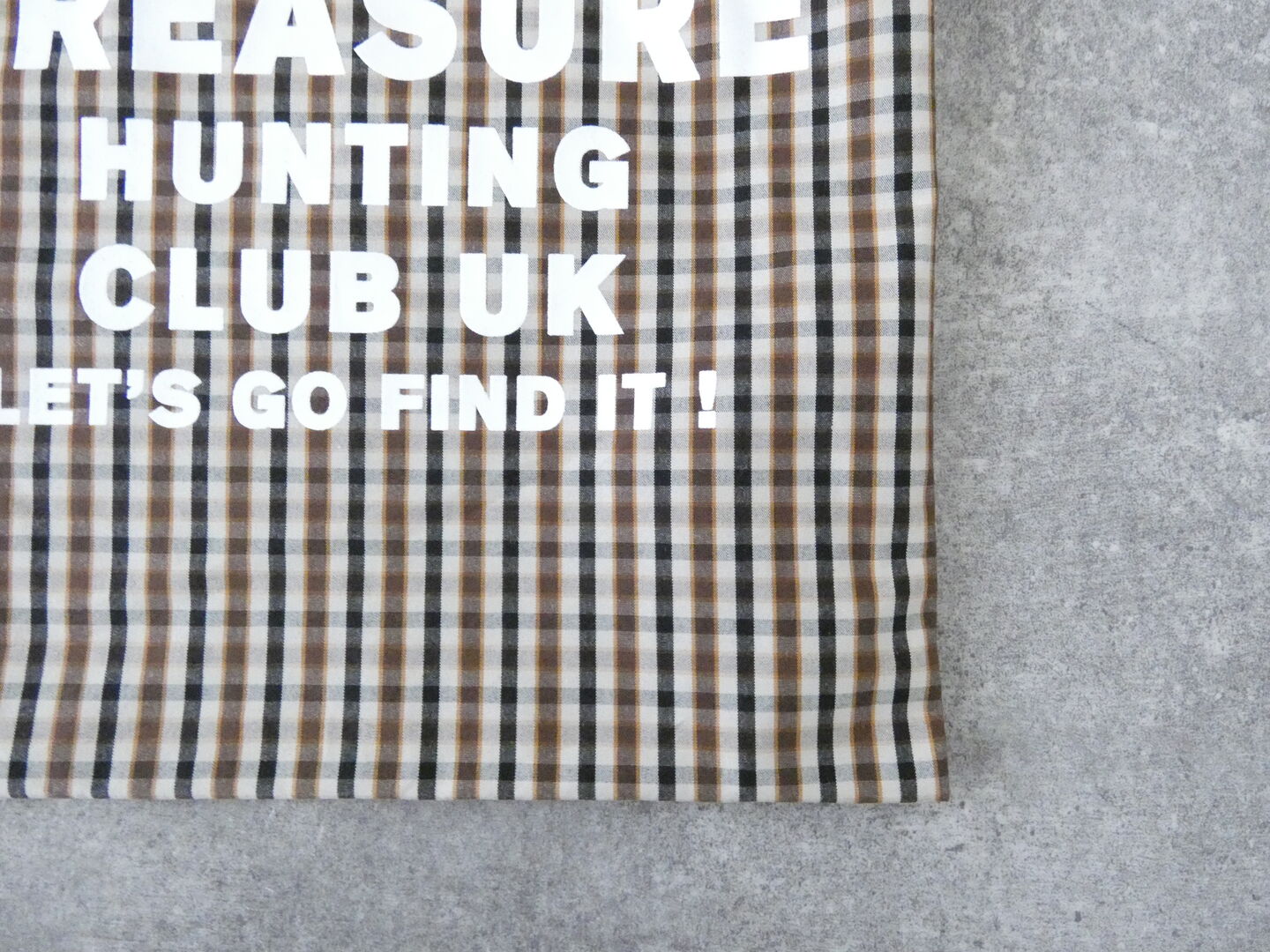 R&D.M.Co-(オールドマンズテーラー) G.C.C.TREASURE HUNTING ONE SHOULDER BAG コットン ガンクラブチェック ショルダーバッグの商品画像25
