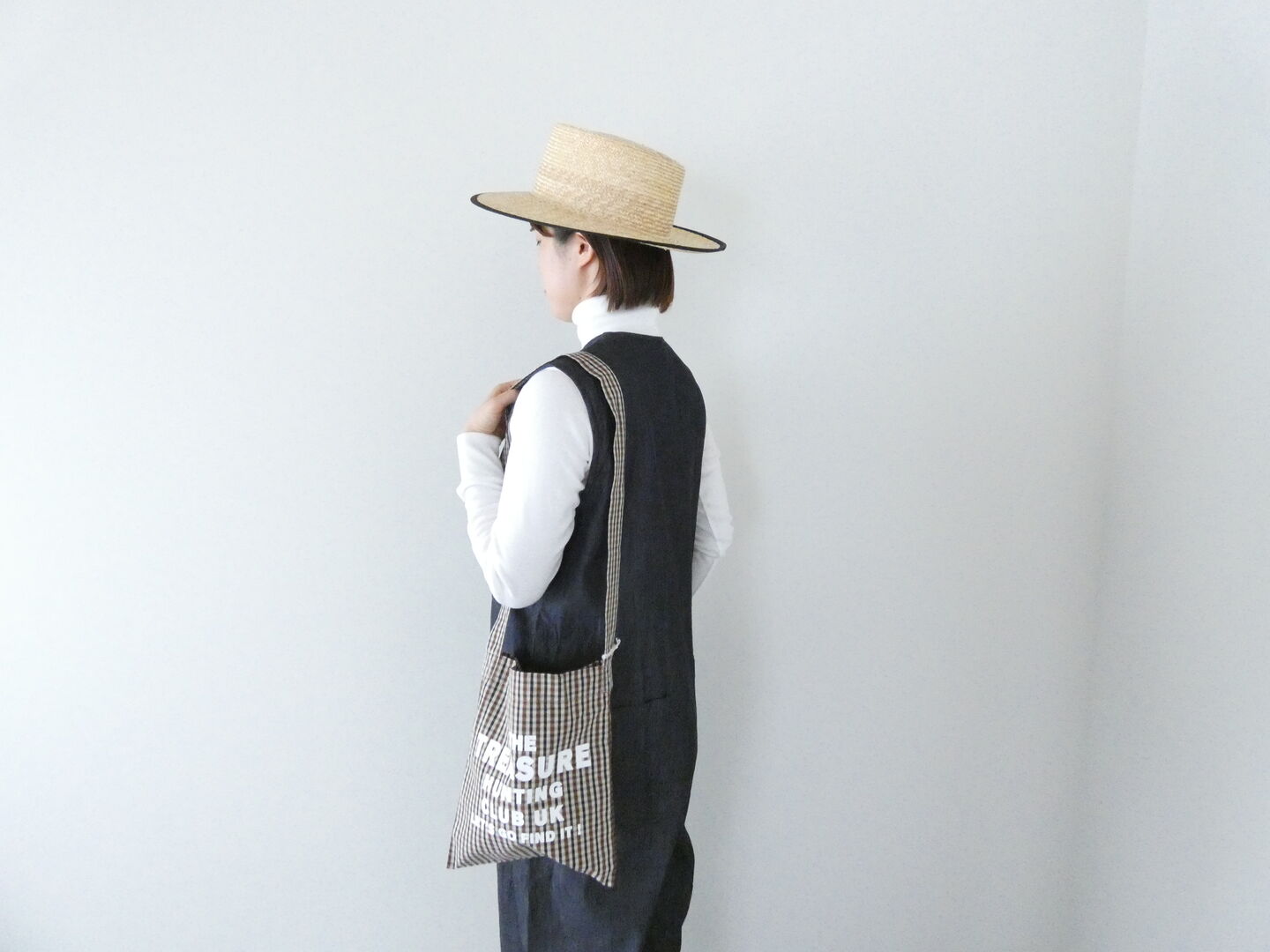 R&D.M.Co-(オールドマンズテーラー) G.C.C.TREASURE HUNTING ONE SHOULDER BAG コットン ガンクラブチェック ショルダーバッグの商品画像6