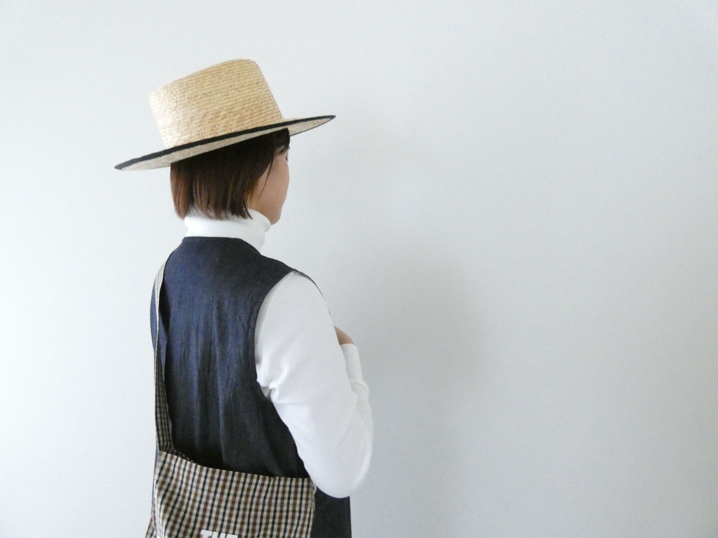 R&D.M.Co-(オールドマンズテーラー) G.C.C.TREASURE HUNTING ONE SHOULDER BAG コットン ガンクラブチェック ショルダーバッグの商品画像7