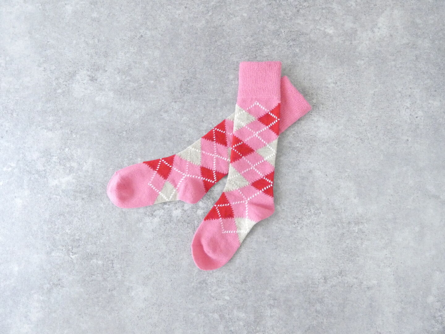 R&D.M.Co-(オールドマンズテーラー) ARGYLE SOCKSの商品画像2
