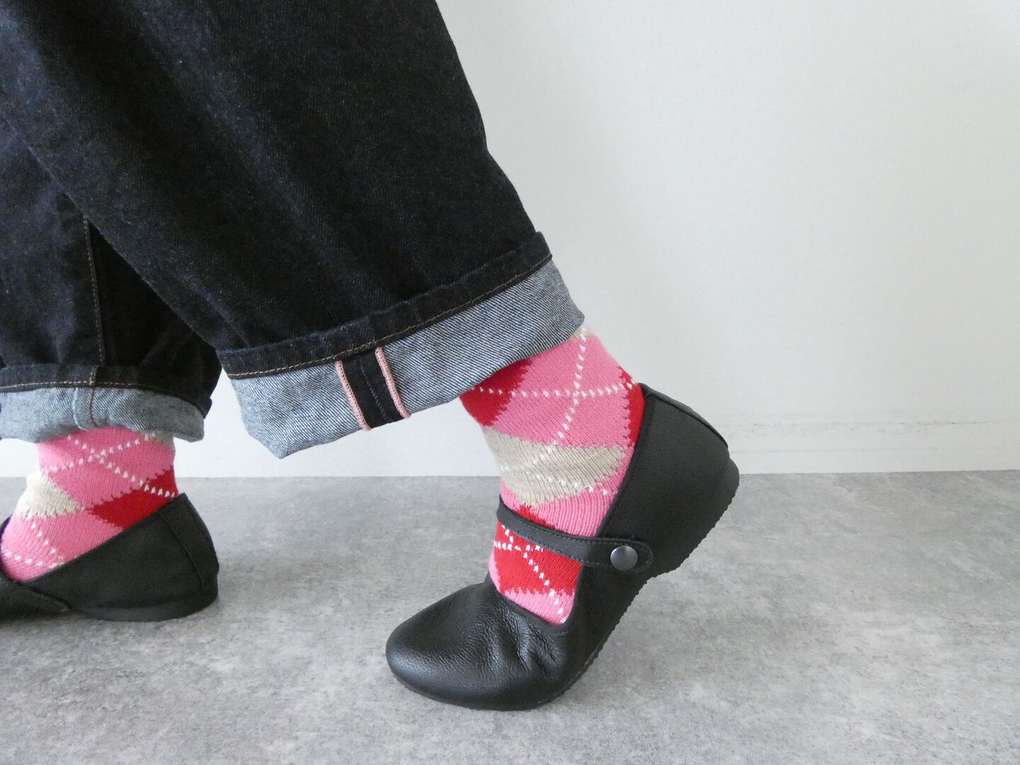 R&D.M.Co-(オールドマンズテーラー) ARGYLE SOCKSの商品画像5