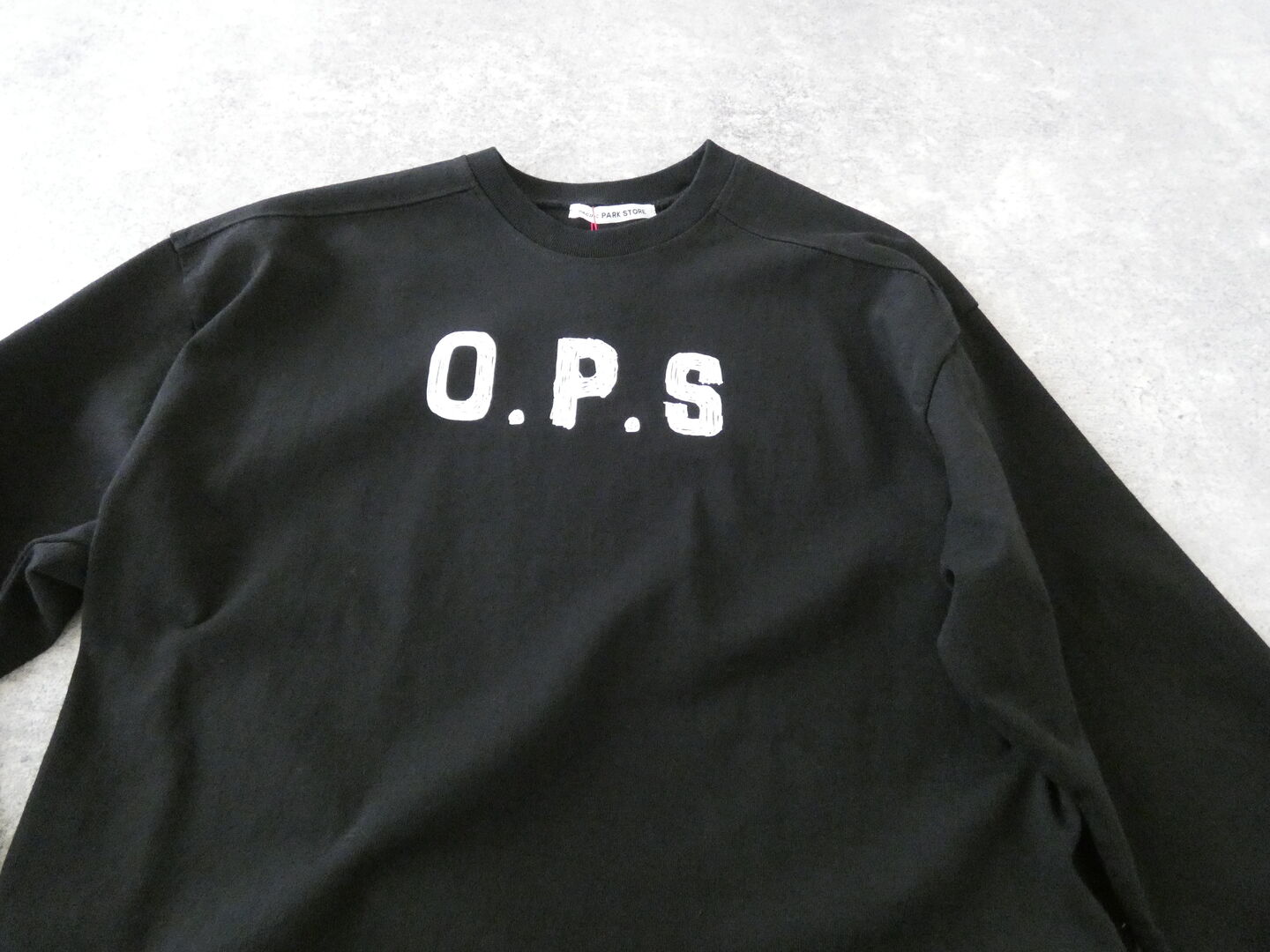 PACIFIC PARK STORE(パシフィックパークストア) ベーシックヘビー天竺ヨーク切替プリントTee　O.P.Sの商品画像30