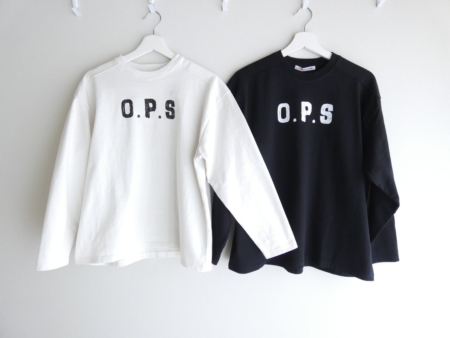 PACIFIC PARK STORE(パシフィックパークストア) ベーシックヘビー天竺ヨーク切替プリントTee　O.P.Sの商品画像9