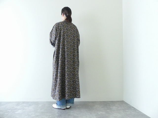 ichi(イチ) ビエラ花柄Aラインシャツワンピース(240408) | SPACE MOO 