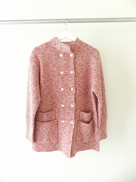 homspun(ホームスパン) メリノウール×綿スラブ片畦編みロング  