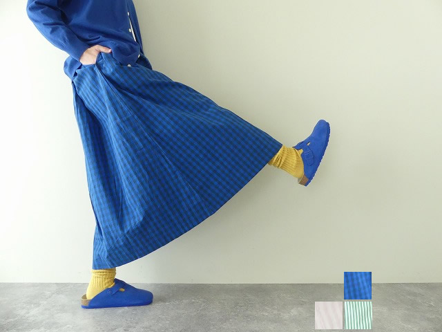 NATURAL LAUNDRY コットンリネンシャツ+スカートセット iD4uzIN4Or