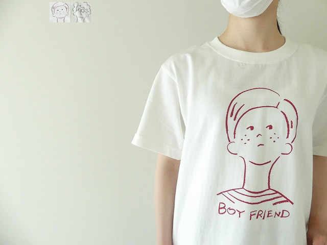 I am I in fact(アイアムアイ インファクト) BOY FRIEND Tシャツ(95-01-CT-014-22-1)(95-01-CT-015-22-1)