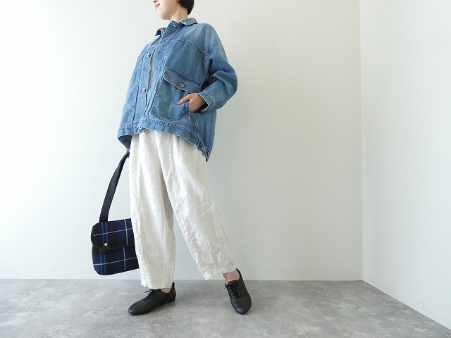 Brocante / ブロカント綾デニム フェルミエジャケット Brocante / ブロカント綾デニム フェルミエジャケット