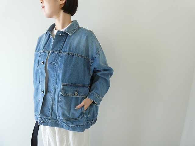 Brocante / ブロカント綾デニム フェルミエジャケット Brocante / ブロカント綾デニム フェルミエジャケット（Brocante